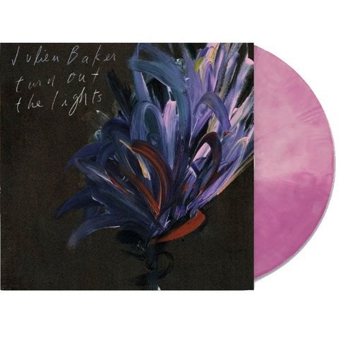 Julien Baker - Turn Out The Lights - Pink/White Galaxy Color Vinyl Record - Indie Vinyl Den