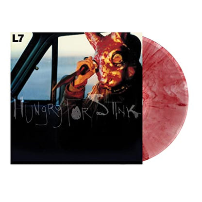 L7 - Hungry for Stink - Bloodshot Color Vinyl - Indie Vinyl Den