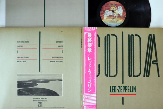 Led Zeppelin - Coda - Japanese Vintage Vinyl - Indie Vinyl Den