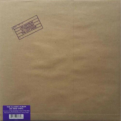 Led Zeppelin - In Through The Out Door - Vinyl Record 180g - Indie Vinyl Den
