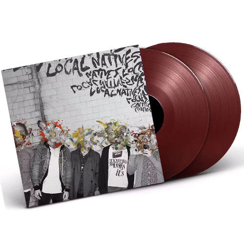 Local Natives - Gorilla Manor - Maroon Color Vinyl - Indie Vinyl Den