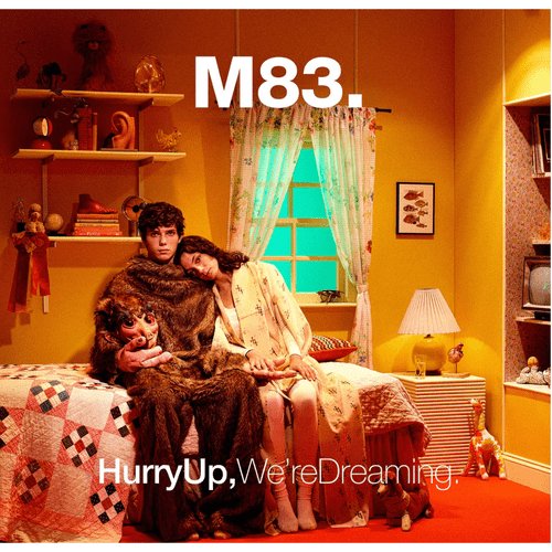 M83 - Hurry Up We're Dreaming (10th Anniversary)- Orange Color Vinyl Record 2LP - Indie Vinyl Den