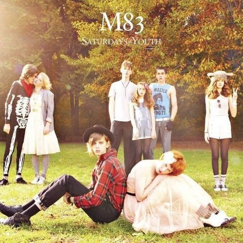 M83 - Saturdays = Youth - Autumn Marble Color Vinyl - Indie Vinyl Den
