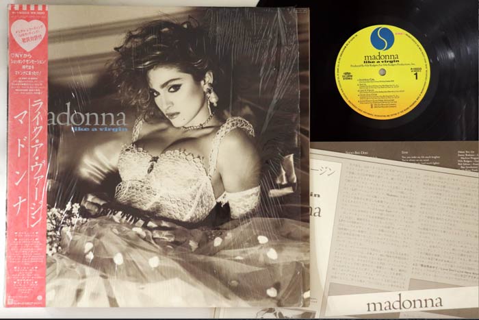 Madonna - Like A Virgin - Japanese Vintage Vinyl - Indie Vinyl Den