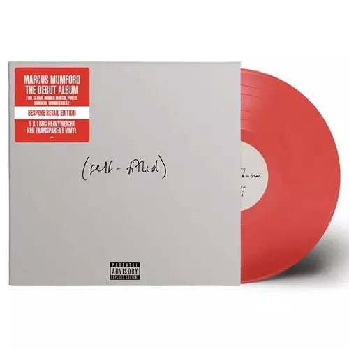 Marcus Mumford - (self-titled)- Red Transparent Color Vinyl Record LP - Indie Vinyl Den