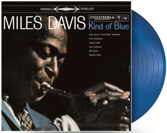 Miles Davis ‎– Kind Of Blue - Blue Color Vinyl Record - Indie Vinyl Den