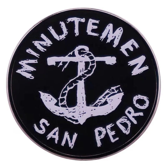 Minutemen San Pedro - Enamel Pin - Indie Vinyl Den