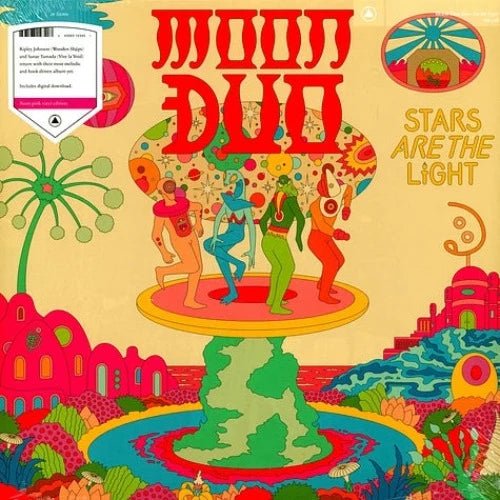 Moon Duo - Stars Are the Light - Pink Color Vinyl - Indie Vinyl Den
