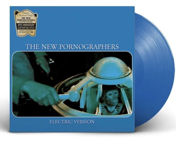 New Pornographers - Electric - BLUE Ccolor Vinyl Record - Indie Vinyl Den
