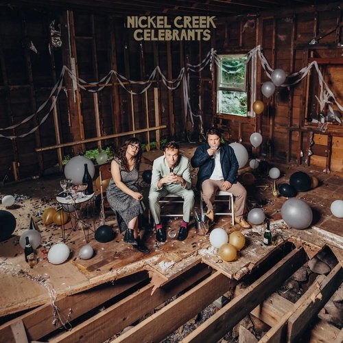 Nickel Creek - Celebrants - Confetti Yellow Color Vinyl 2LP - Indie Vinyl Den