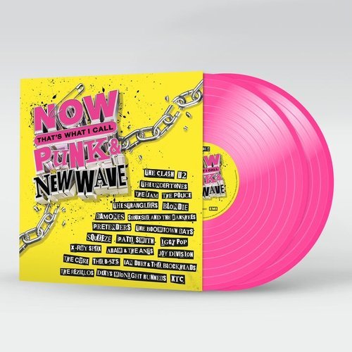 NOW that's what I call Punk and New Wave - Pink Color Vinyl 2LP Import - Indie Vinyl Den