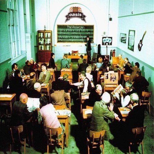 Oasis - The Masterplan - Silver Color Vinyl Record 2LP 180g - Indie Vinyl Den