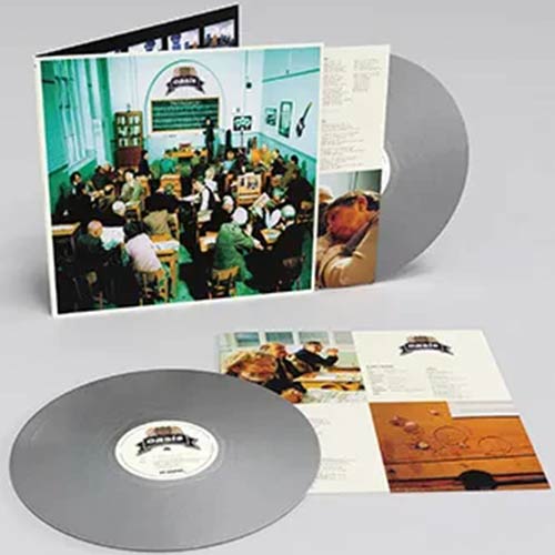 Oasis - The Masterplan - Silver Color Vinyl Record 2LP 180g - Indie Vinyl Den