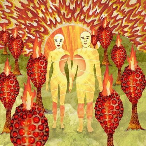 of Montreal The Sunlandic Twins [2xLP 180-Gram Red/Orange Swirl Color Vinyl] - Indie Vinyl Den