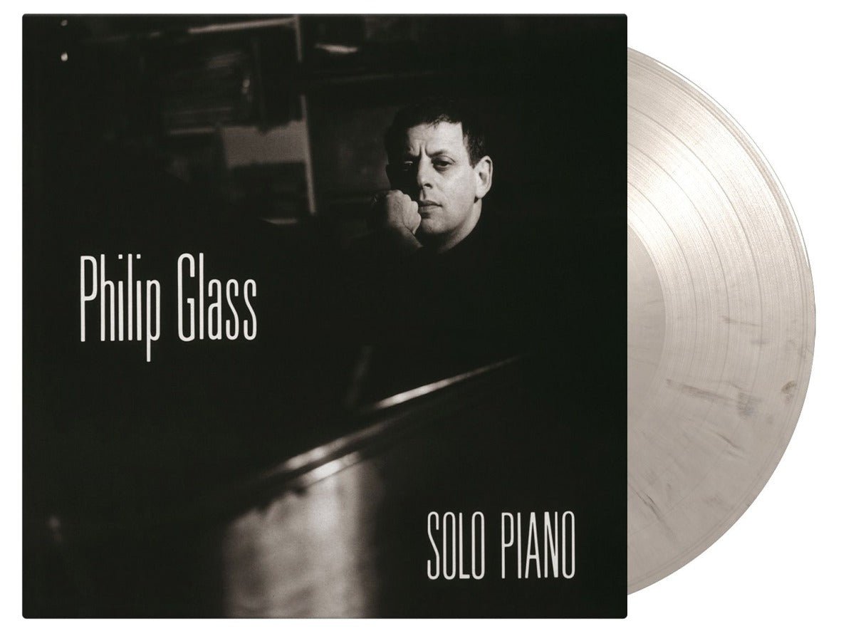 Philip Glass - Solo Piano - Black & White Marbled Color Vinyl Imnport 180g - Indie Vinyl Den