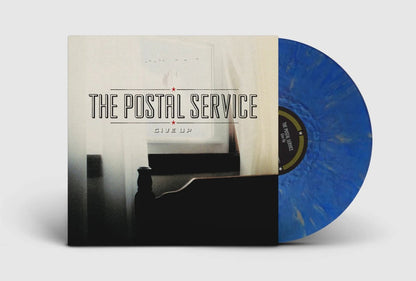 Postal Service, The - Give Up - Blue with Metallic Silver Color Vinyl - Indie Vinyl Den