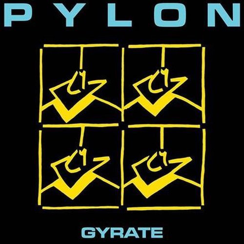 Pylon - Gyrate - Limited Edition Clear and Yellow Color Vinyl Record - Indie Vinyl Den