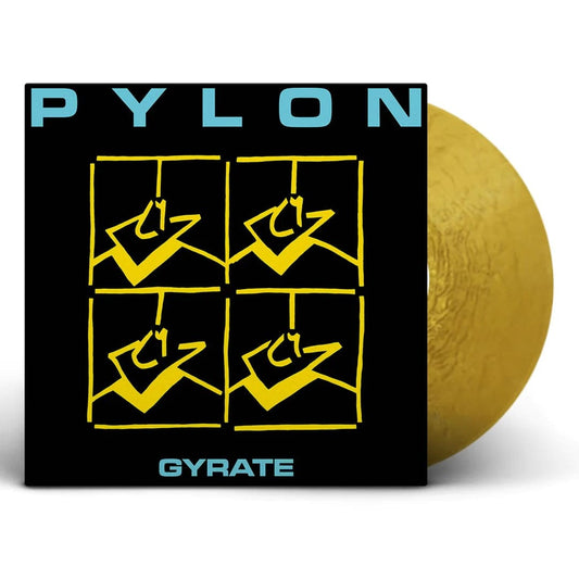 Pylon - Gyrate - Metallic Gold Color Vinyl Record - Indie Vinyl Den