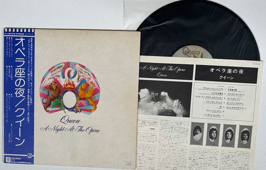 Queen - A Night At The Opera - Japanese Vintage Vinyl - Indie Vinyl Den
