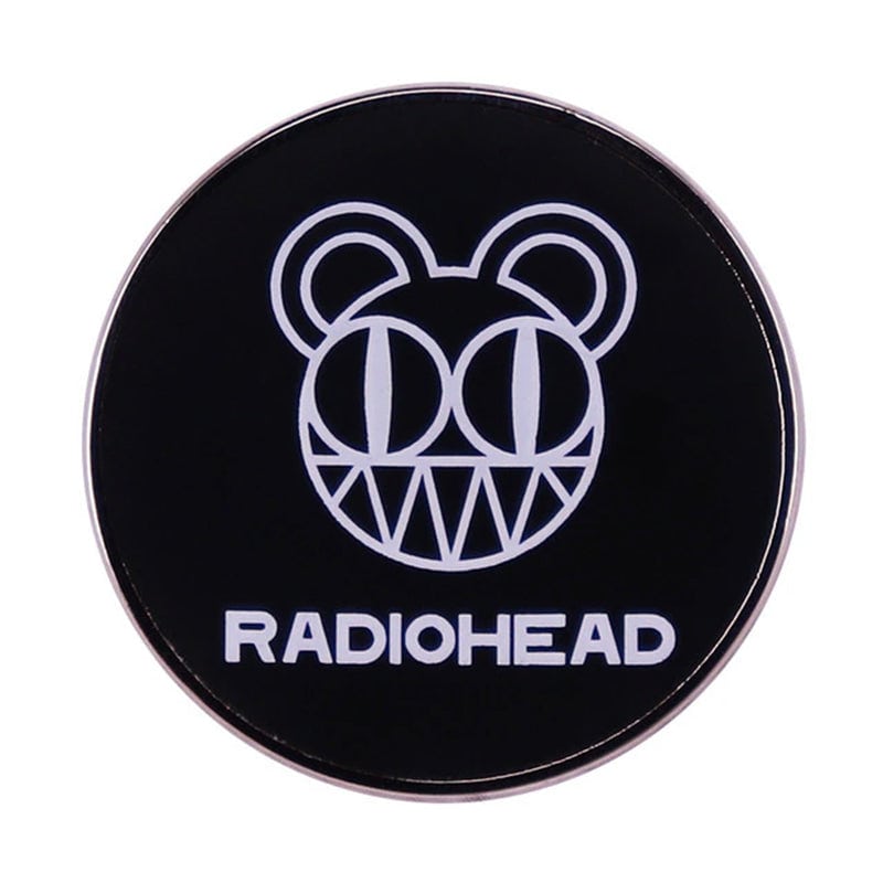 Radiohead Enamel Pin - Indie Vinyl Den