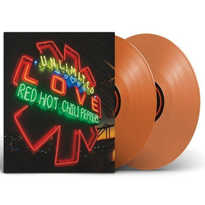 Red Hot Chili Peppers - Unlimited Love - Orange Color Vinyl 2LP - Indie Vinyl Den