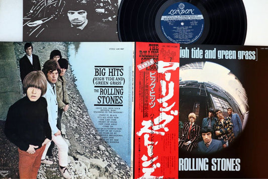 Rolling Stones - Big Hits (High Tide And Green Grass) - Japanese Vintage Vinyl - Indie Vinyl Den