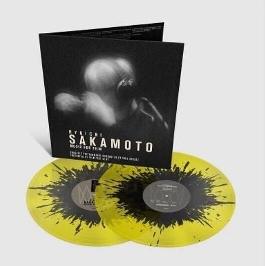 Ryuichi Sakamoto - Music For Films - Yellow Splatter Color Vinyl 2LP Import - Indie Vinyl Den