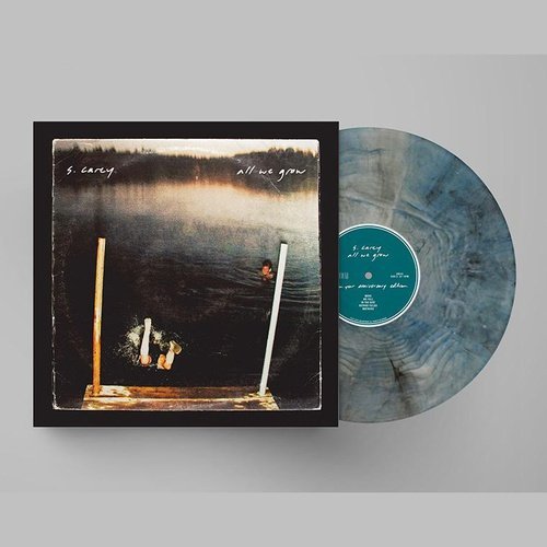 S. Carey - All We Grow (Ten Year Anniversary Edition) [Very Limited Blue Oceans Wave Color Vinyl] - Indie Vinyl Den