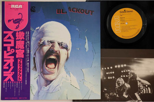 Scorpions - Blackout - Japanese Vintage Vinyl - Indie Vinyl Den