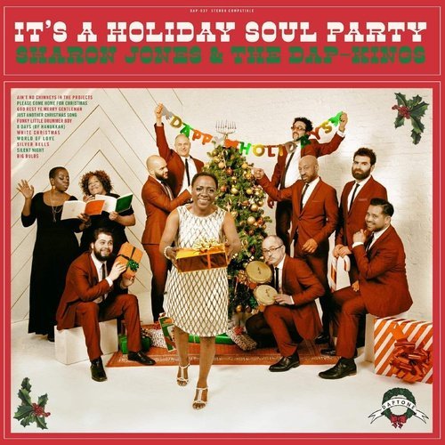 Sharon Jones,& The Dap-Kings - It's A Holiday Soul Party - Candy Cane Color Vinyl Record LP New - Indie Vinyl Den