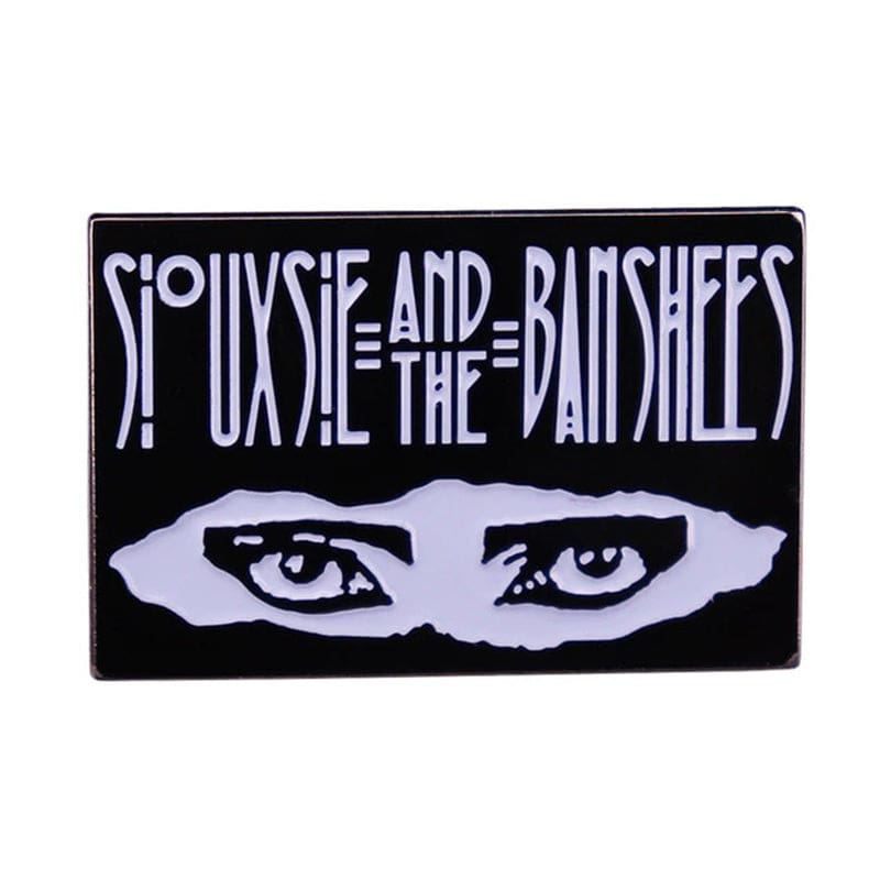 Siouxsie and the Banshees Enamel Pin Eyes - Indie Vinyl Den