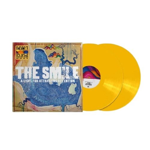Smile, The (Thom Yorke & Jonny Greenwood) - A Light for Attracting Attention - Yellow Color Vinyl Record 2LP - Indie Vinyl Den