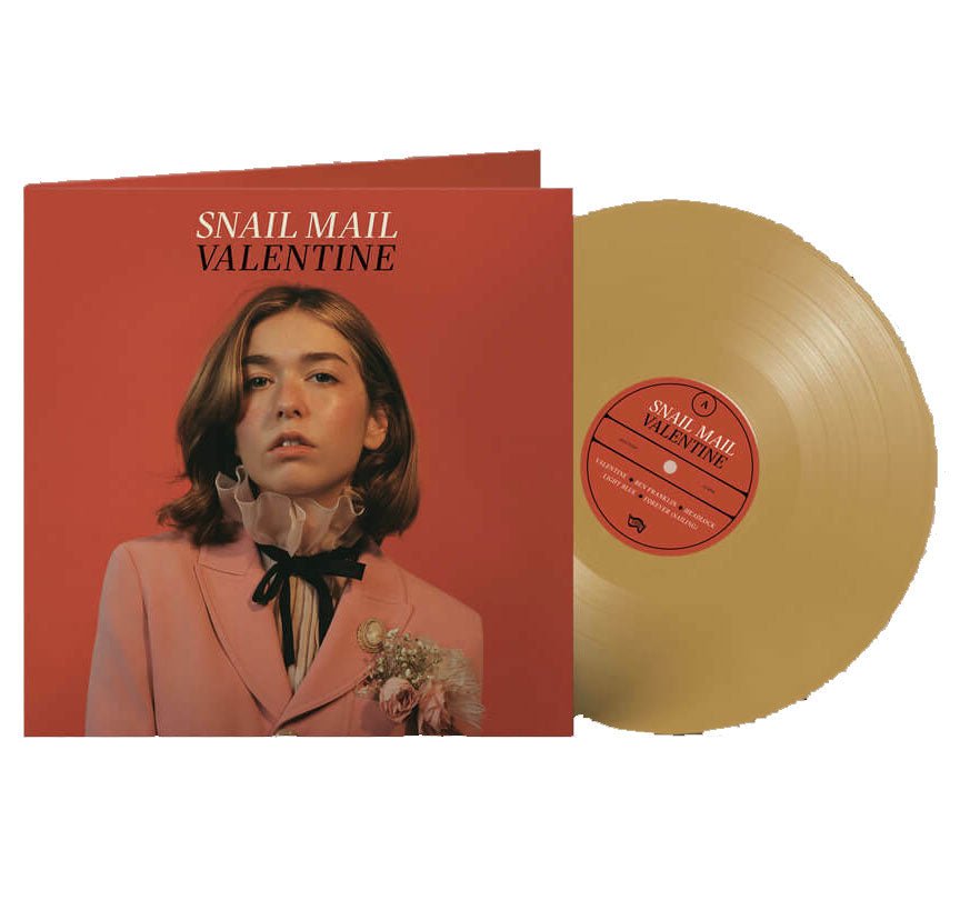 Snail Mail - Valentine - Gold Color Vinyl Record - Indie Vinyl Den