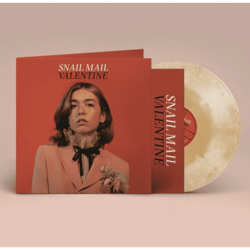 Snail Mail - Valentine - Very Limited White & Gold Explosion Color Vinyl Record LP New - Indie Vinyl Den