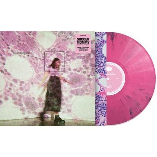 Soccer Mommy - Sometimes, Forever - Pink & Black Splatter Vinyl Record LP - Indie Vinyl Den