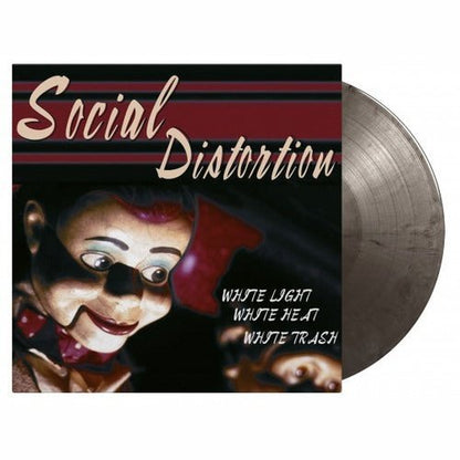 Social Distortion - White Light White Heat White Trash - Silver & Black marbled Color Vinyl LP 180g Import - Indie Vinyl Den