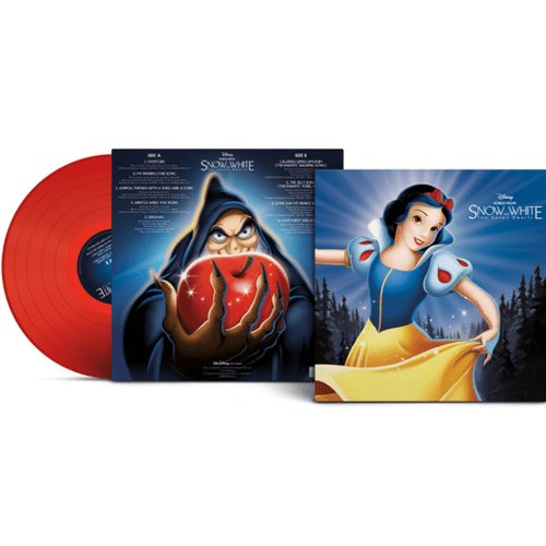 Songs From Snow White And The Seven Dwarfs - 85th Anniversary - Red Color Vinyl Record LP - Indie Vinyl Den