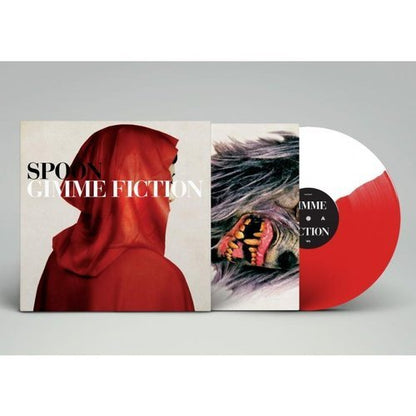 Spoon Gimme Fiction [Limited Red & White Split Color Vinyl Record] - Indie Vinyl Den