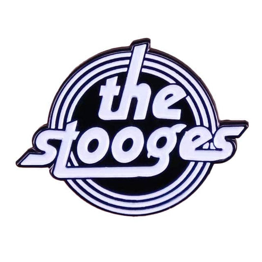 Stooges Logo Enamel Pin - Indie Vinyl Den