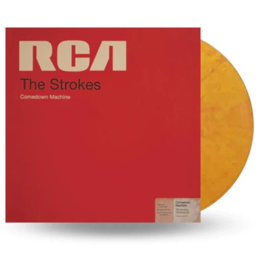 Strokes, The - Comedown Machine - Orange Color Vinyl Record Import - Indie Vinyl Den