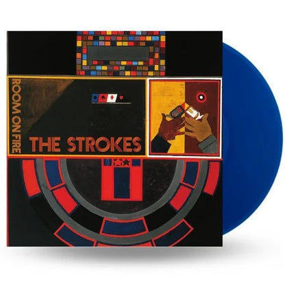 Strokes, The - Room on Fire - Blue Color Vinyl Record Import - Indie Vinyl Den