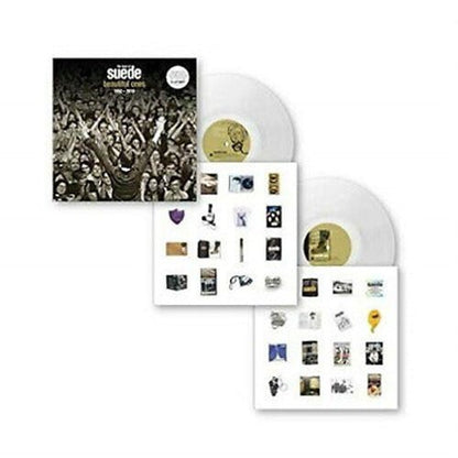 Suede - Beautiful Ones Best of Suede - Clear Color Vinyl Record 2LP 180g Import - Indie Vinyl Den