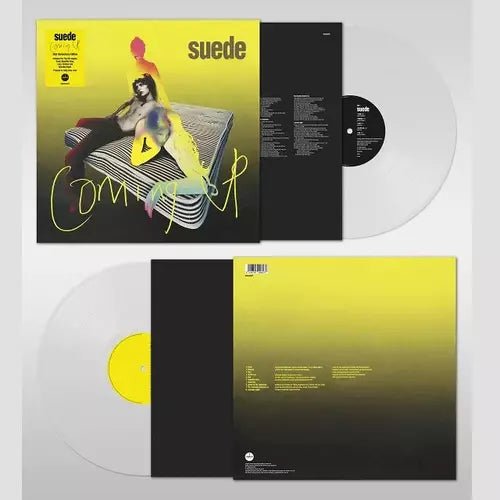 Suede - Coming Up (25th Anniversary Edition) – 180g Clear Vinyl Record - Indie Vinyl Den
