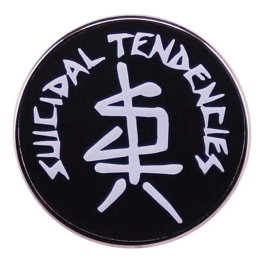 Suicidal Tendencies Logo Enamel Pin - Indie Vinyl Den