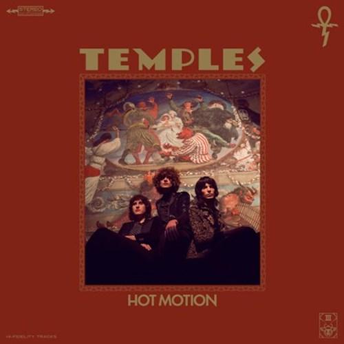 Temples - Hot Motion - Red & Black Marble Color Vinyl Import - Indie Vinyl Den