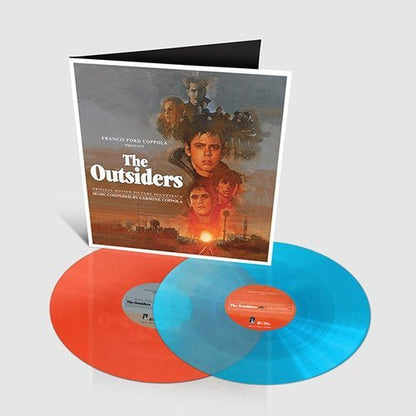 The Outsiders (Original Motion Picture Soundtrack) - transparent turquoise & neon orange Color Vinyl 2LP - Indie Vinyl Den