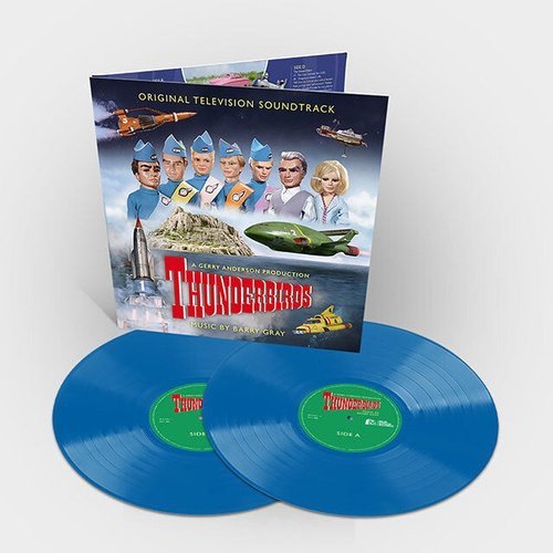 Thunderbirds (Original Television Soundtrack) - Blue Color Vinyl Record 2LP Imnport - Indie Vinyl Den