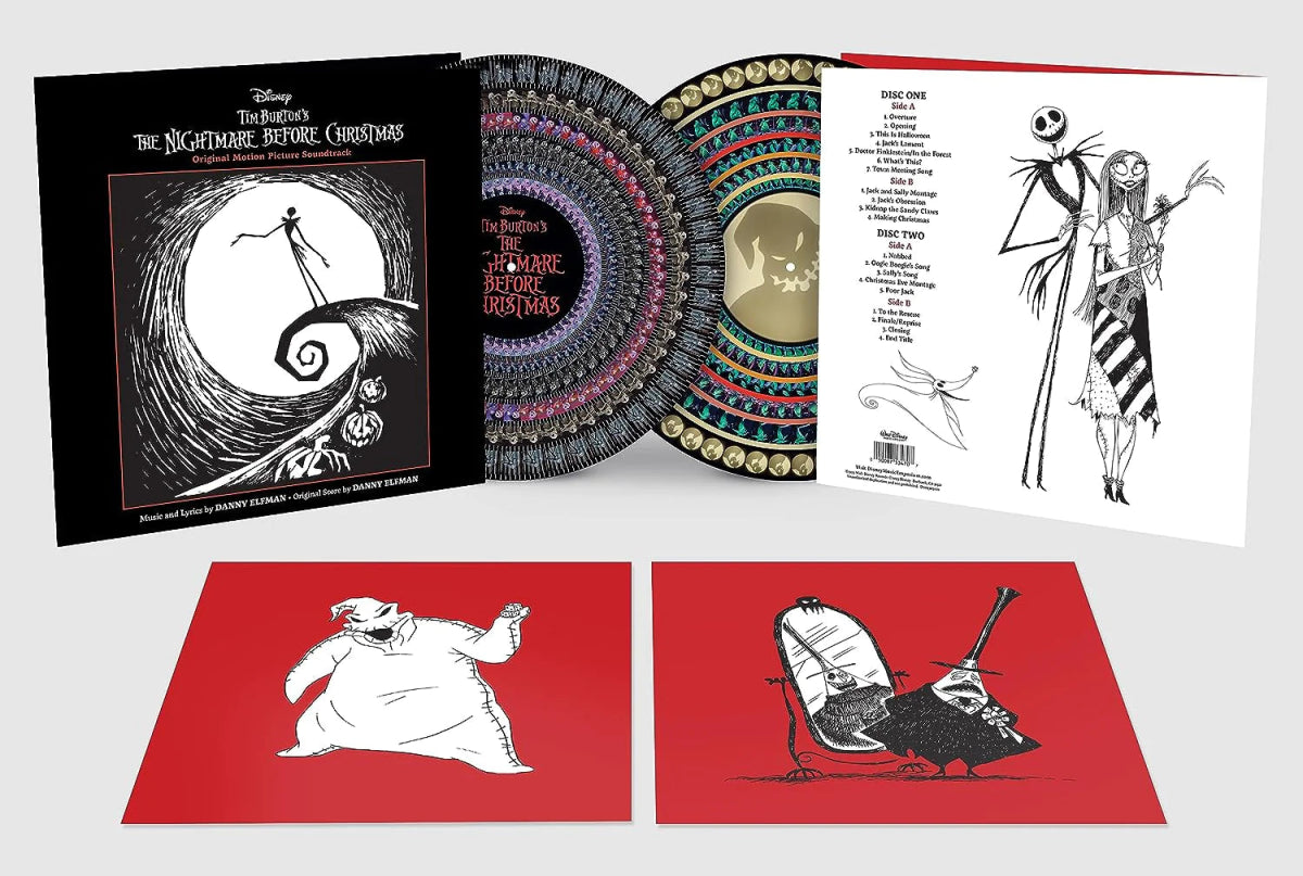Tim Burton's The Nightmare Before Christmas - 2xLP Zoetrope Vinyl - Indie Vinyl Den
