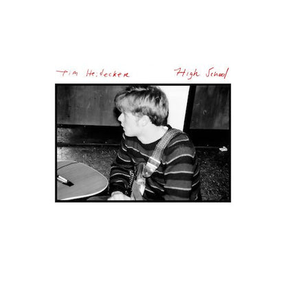 Tim Heidecker - High School - Clear Red Color Vinyl Record LP - Indie Vinyl Den