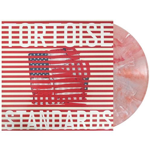Tortoise - Standards - Clear with Red & White Color Vinyl - Indie Vinyl Den